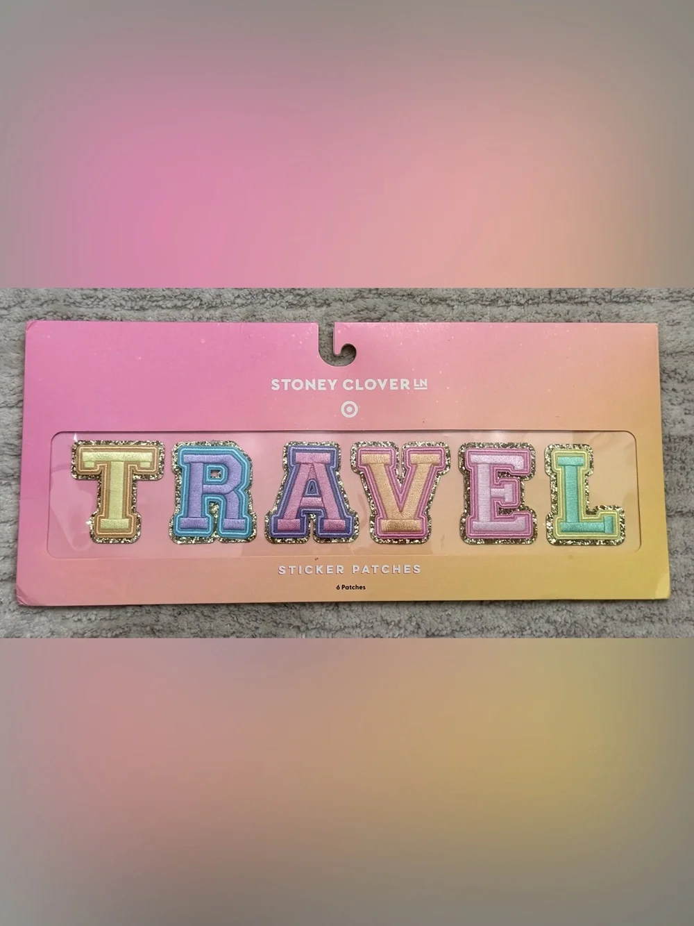Stoney Clover Lane x Target TRAVEL Sticker Patches NEW